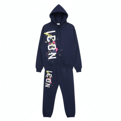 Winter Fleece Track Suit - Navy Base