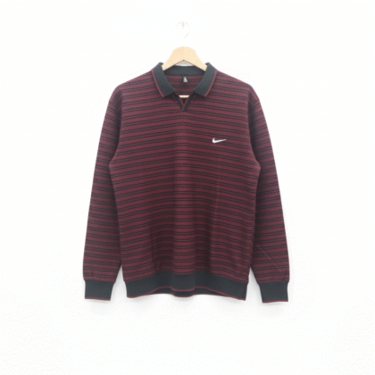 Johny Collar Old Money Horizontal Striped Shirt