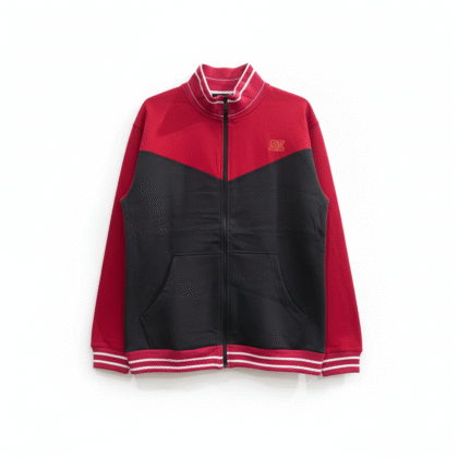 Mock Neck Zipper Fleece Sweatshirt