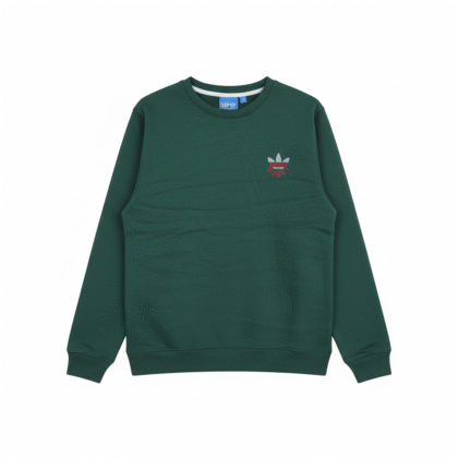 Men's Winter Fleece Sweatshirt | Forest Green