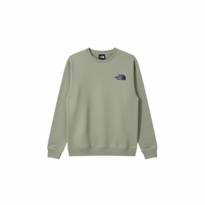 Kay Dot Men's Winter Fleece Sweatshirt | Sage green
